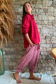 Larc Poet Blouse Sangria